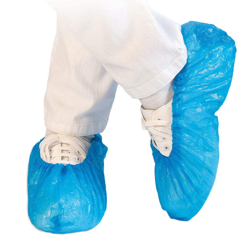 Überschuhe Light, blau, 100 Stück