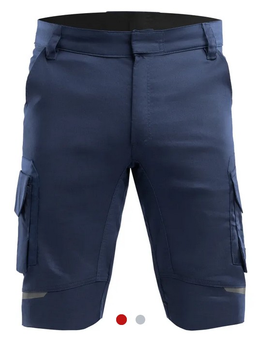 Arbeitsshort Pro+, marine, Stretch, Gr. 50