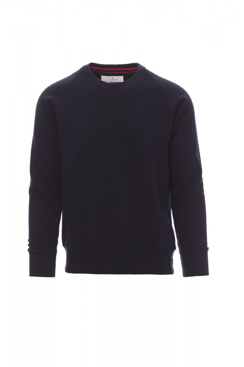 Sweatshirt Mistral+, bestickt, marineblau, Größe 5XL