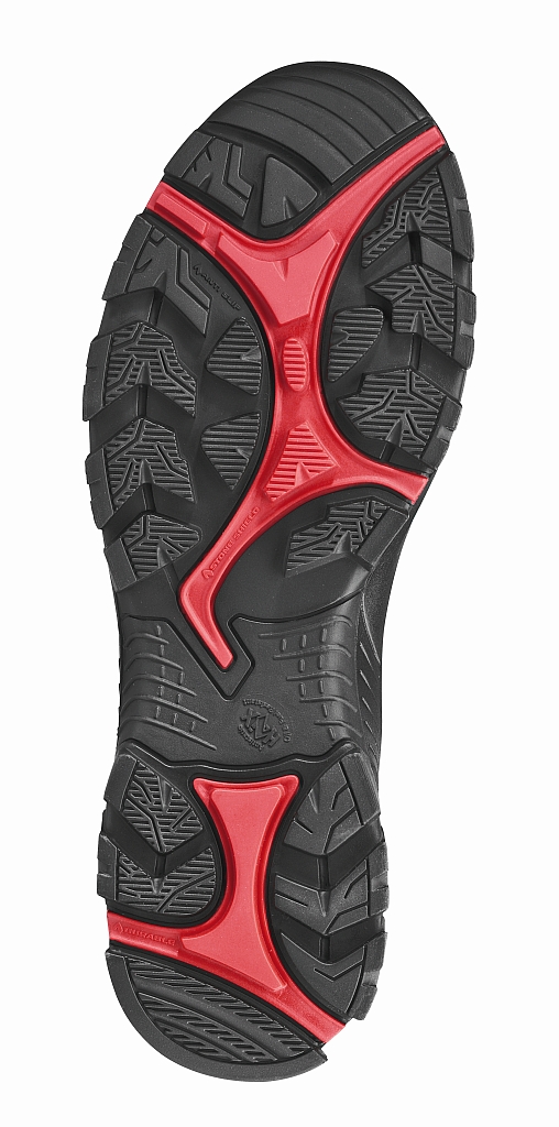 Sicherheitsschuh HAIX Black Eagle Safety 54 Mid, S3, schwarz-rot