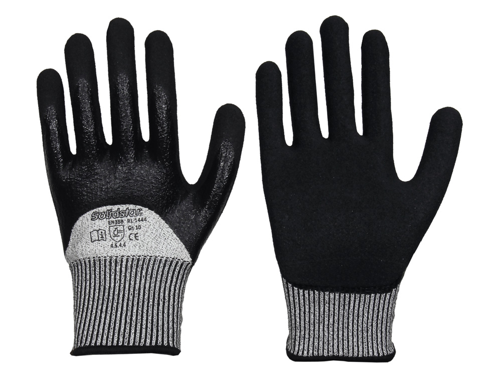 Schnittschutz-Handschuh, Doppelbeschichtung, Größe 11