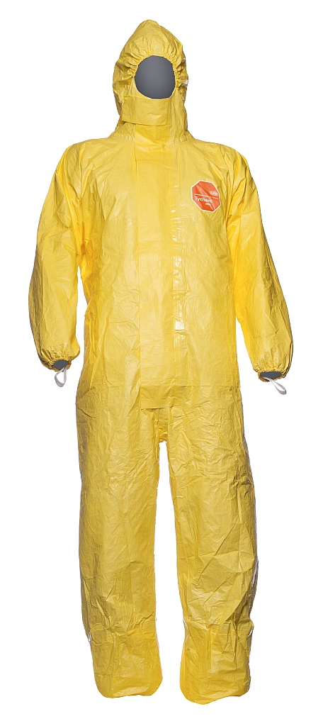 DuPont Tychem 2000 C,  Gr. 2XL, Gelb, CAT III, Type 3B/4B/5B/6B