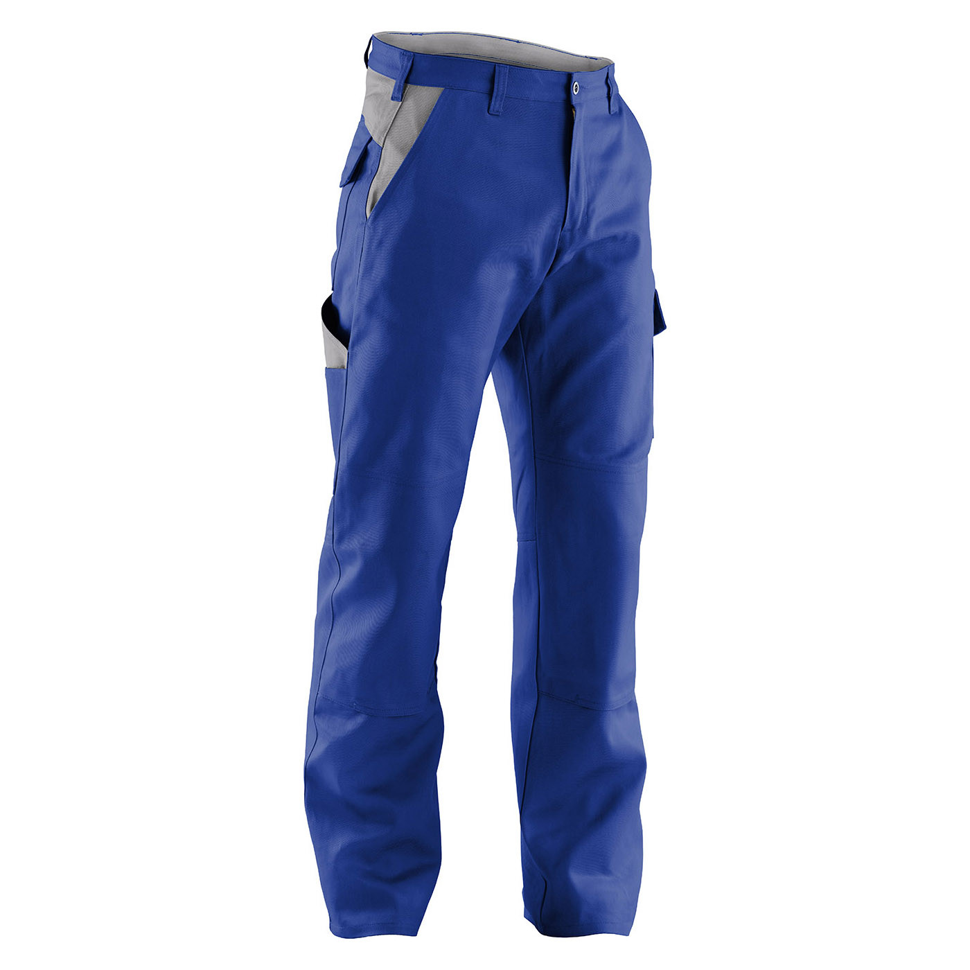 Hose Identiq Cotton, kbl.blau-mittelgrau, Größe 98