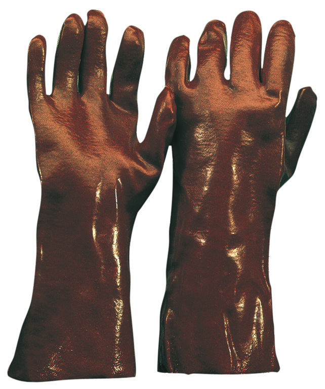 Chemikalienschutzhandschuh, Länge 35 cm, Größe 9