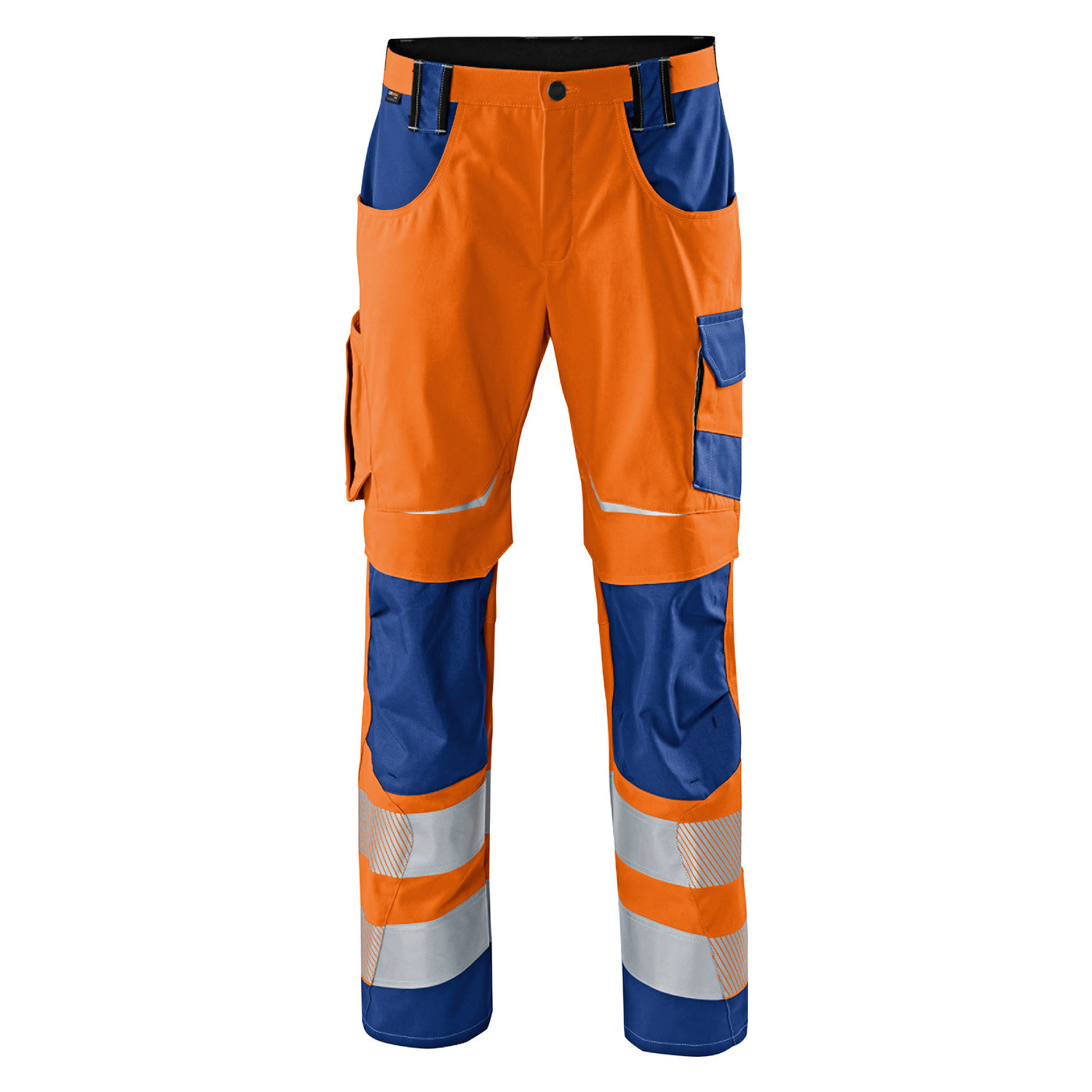 Hose Reflectiq PSA 2, warnorange-kbl.blau, Größe 28