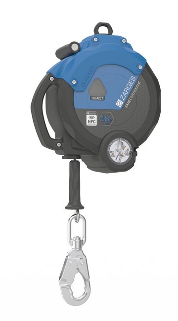 Höhensicherungsgerät mit Hubfunktion Exhelon Rescue, 18 m