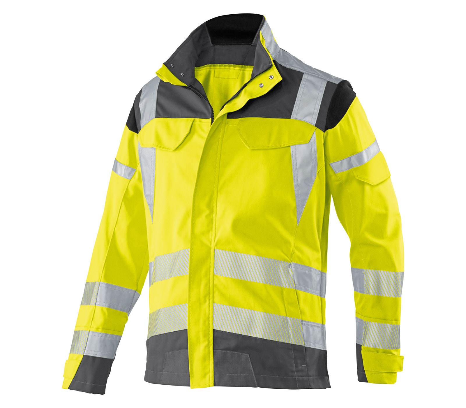 Jacke Reflectiq PSA 2, warngelb-anthrazit, Größe 50