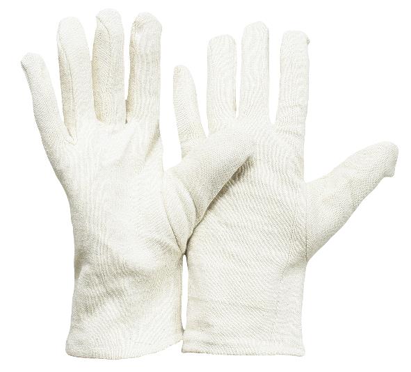 Baumwoll-Jersey-Handschuh, Herren Größe