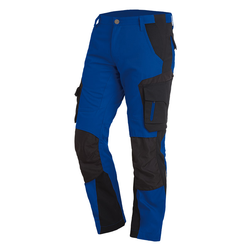Arbeitshose Florian, royalblau-schwarz, Größe 30