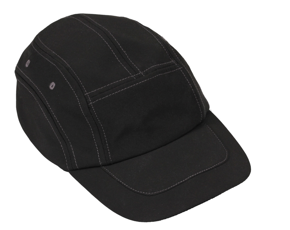 Softshell-Basecap, schwarz