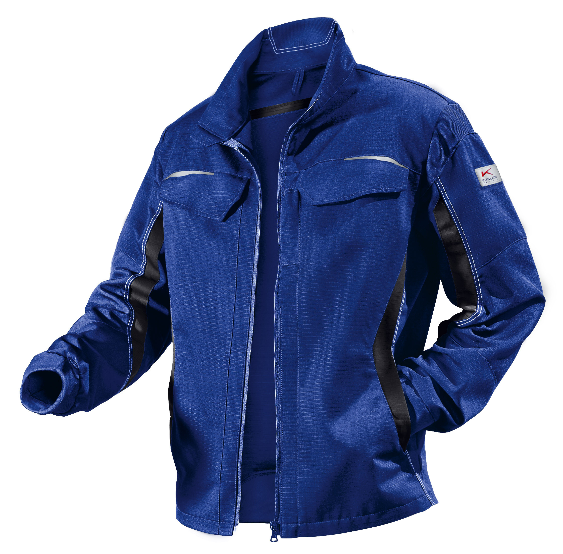 Jacke Pulsschlag, kbl.blau-schwarz, Größe 52